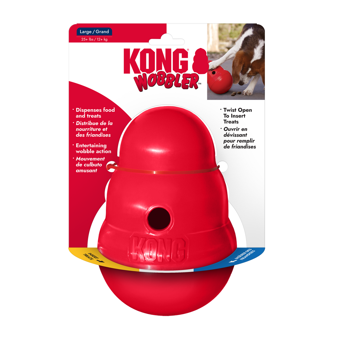 Kong Wobbler Treat Dispenser Toy Large