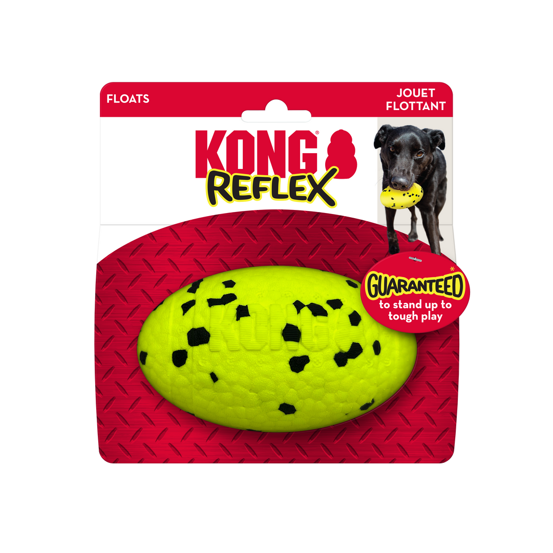Kong Reflex Football Dog Toy Medium Large