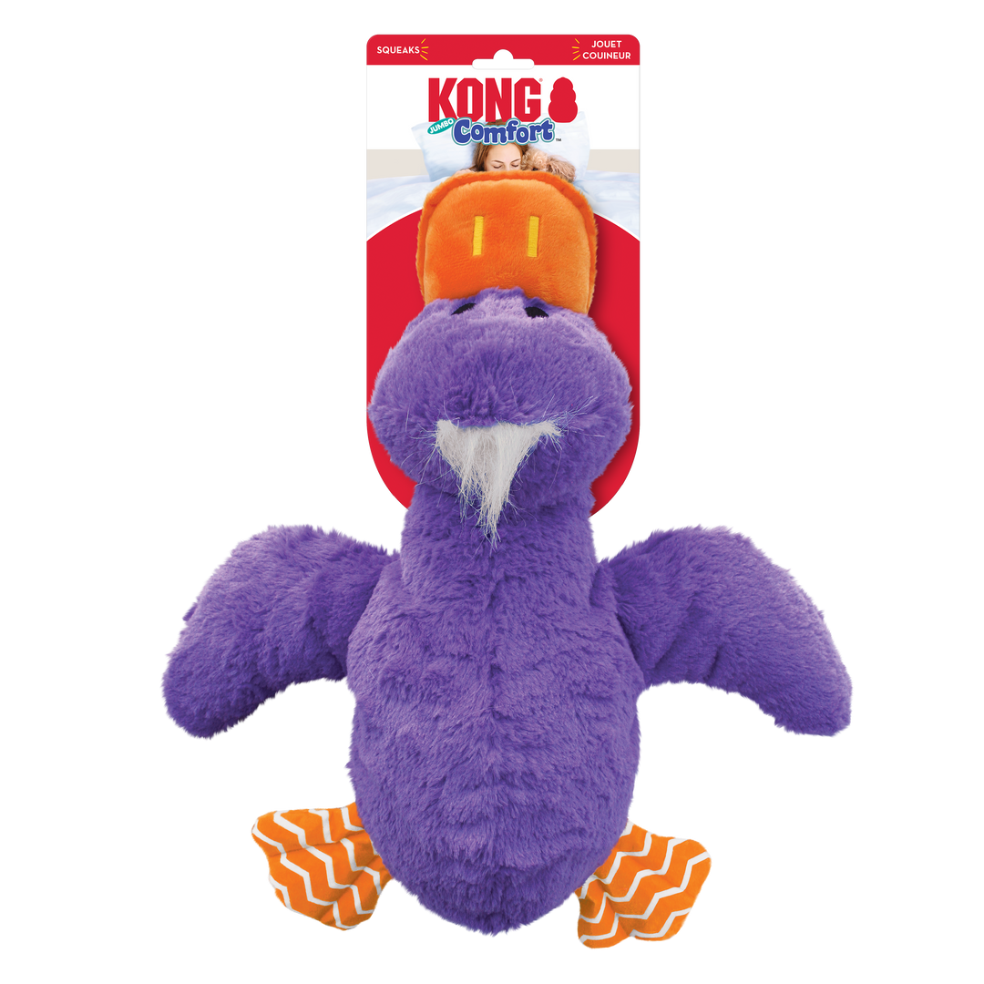 Kong Comfort Assorted Duck Jumbo Extra Large Dog Toy