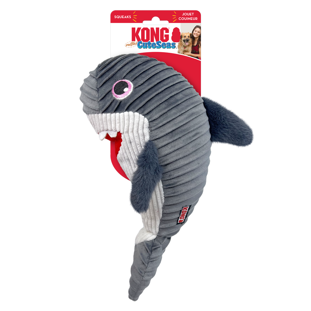 Kong Cuteseas Rufflez Shark Medium  Large