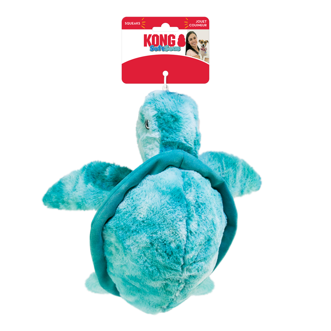 KONG SoftSeas Turtle Dog Toy Large