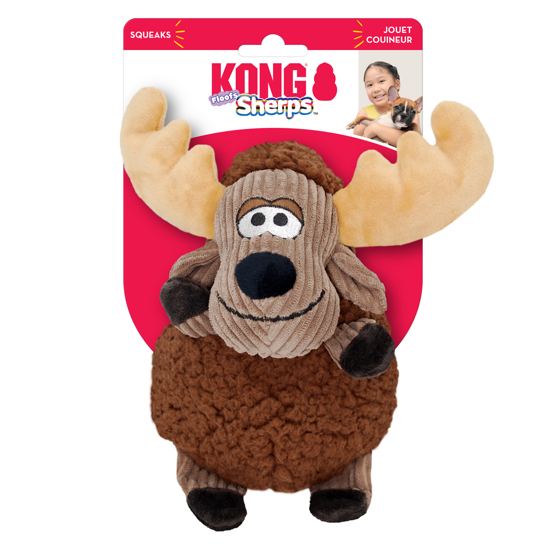 Kong Sherps Floofs Moose Medium