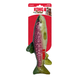KONG Wild Shieldz Dog Training Fish Dummy Trout Medium