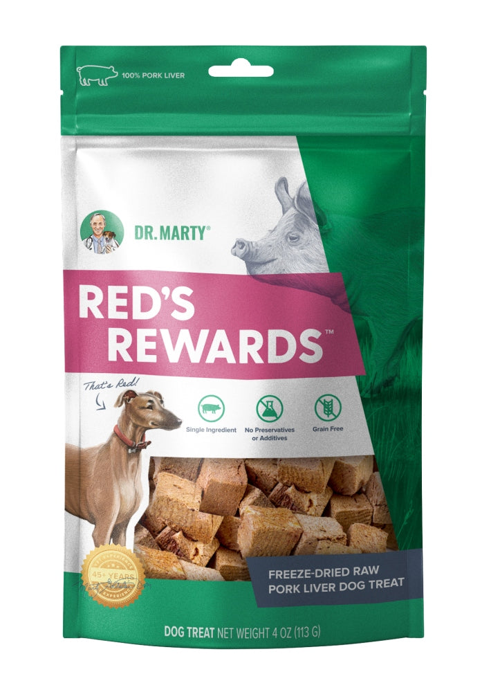 Dr Marty Reds Rewards Pork Liver 8 oz