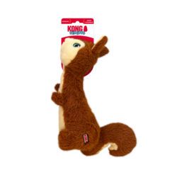 Kong Scruffs Squirrel Dog Toy Medium / Large