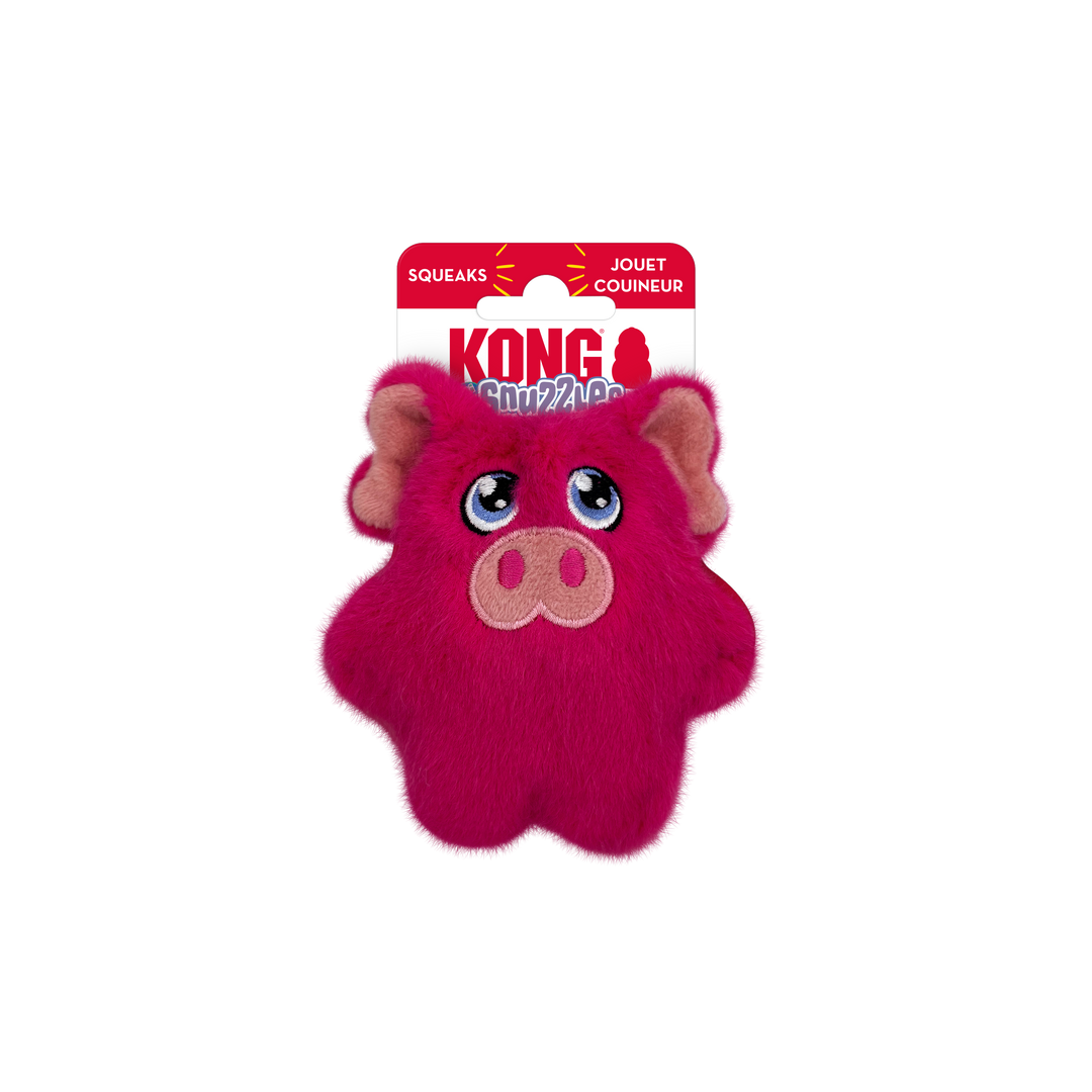 Kong Snuzzles Mini Pig Dog Toy Extra Small