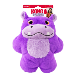 Kong Snuzzles Hippo Dog Toy Extra Large