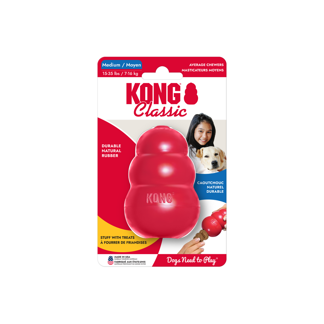 Red Kong Jawrobics Dog Toy Medium
