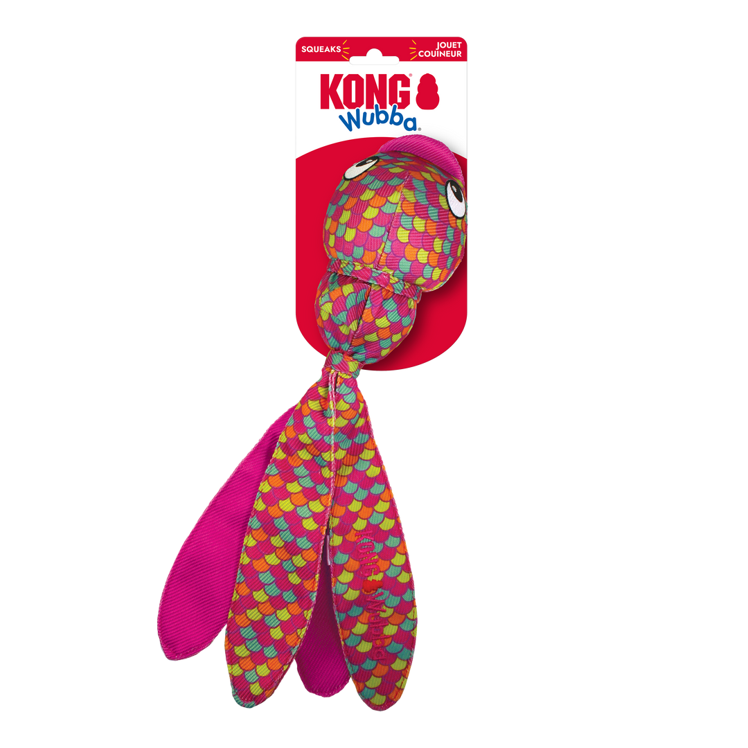 Kong Wubba Finz Large Pink