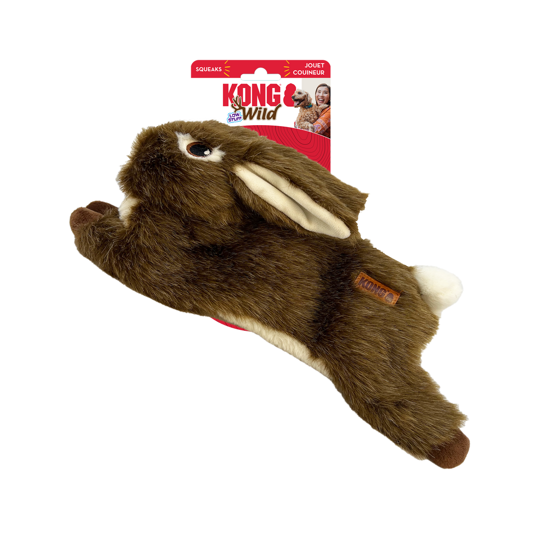 Kong Wild Low Stuff Rabbit Medium Dog Toy