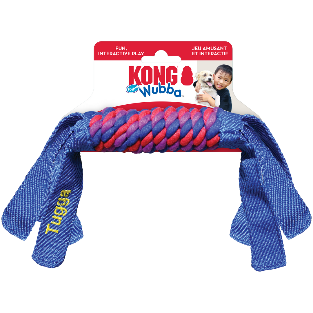 Small Kong Tugga Wubba Dog Toy