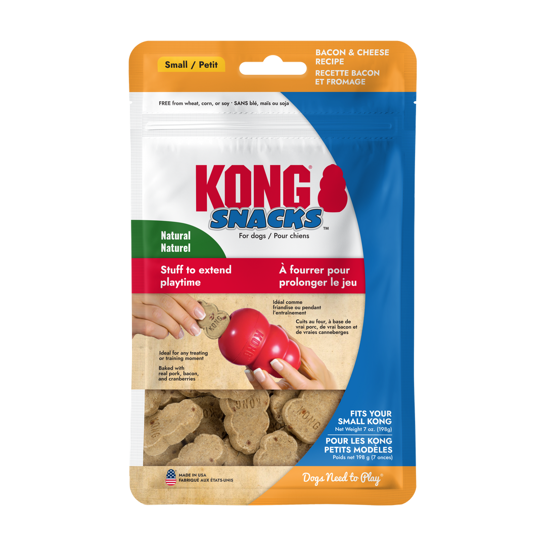 Kong StuffN Bacon  Cheese Small Snacks 7 oz