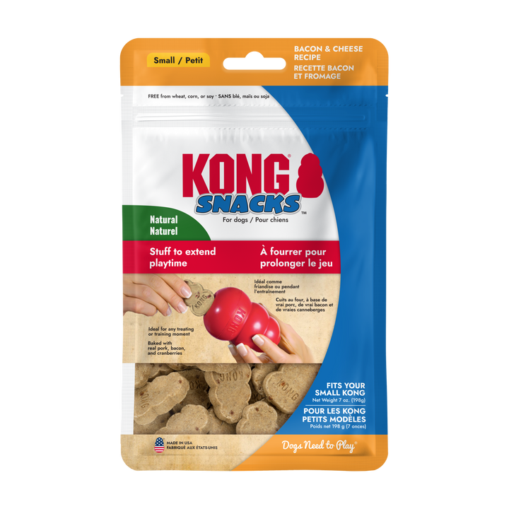Kong StuffN Bacon  Cheese Small Snacks 7 oz