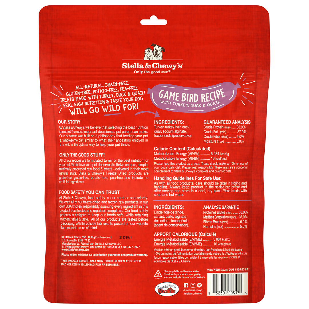 Wild Weenies Game Bird - 3.25 oz