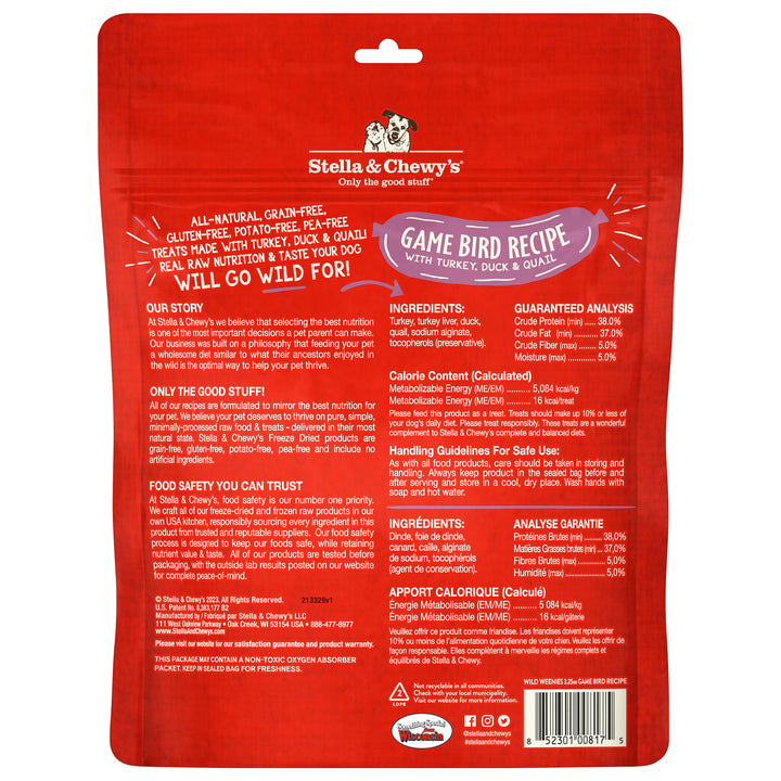 Wild Weenies Game Bird - 3.25 oz
