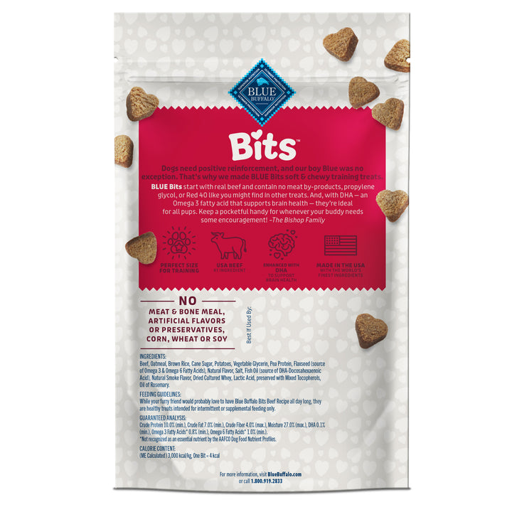 Blue Buffalo Blue Bits Beef Training Treats 4 oz