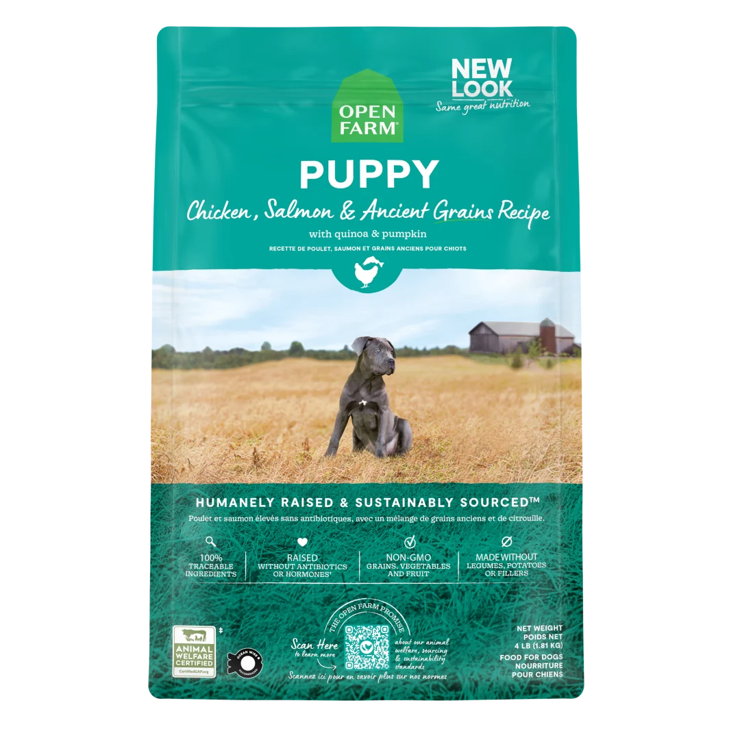 Open Farm Dog Dry Ancient Grain Puppy 22 LB