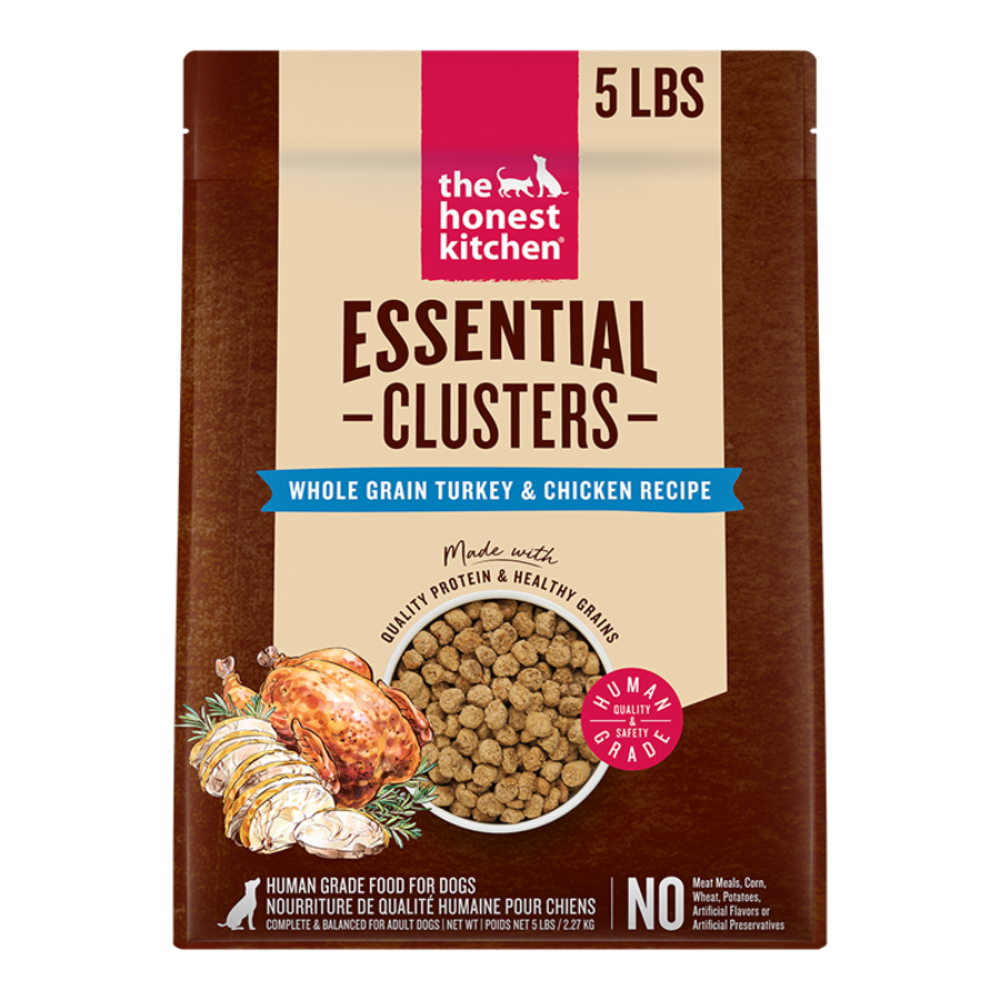 Honest Kitchen Essential Clusters Whole Grain Turkey Chicken 20LB