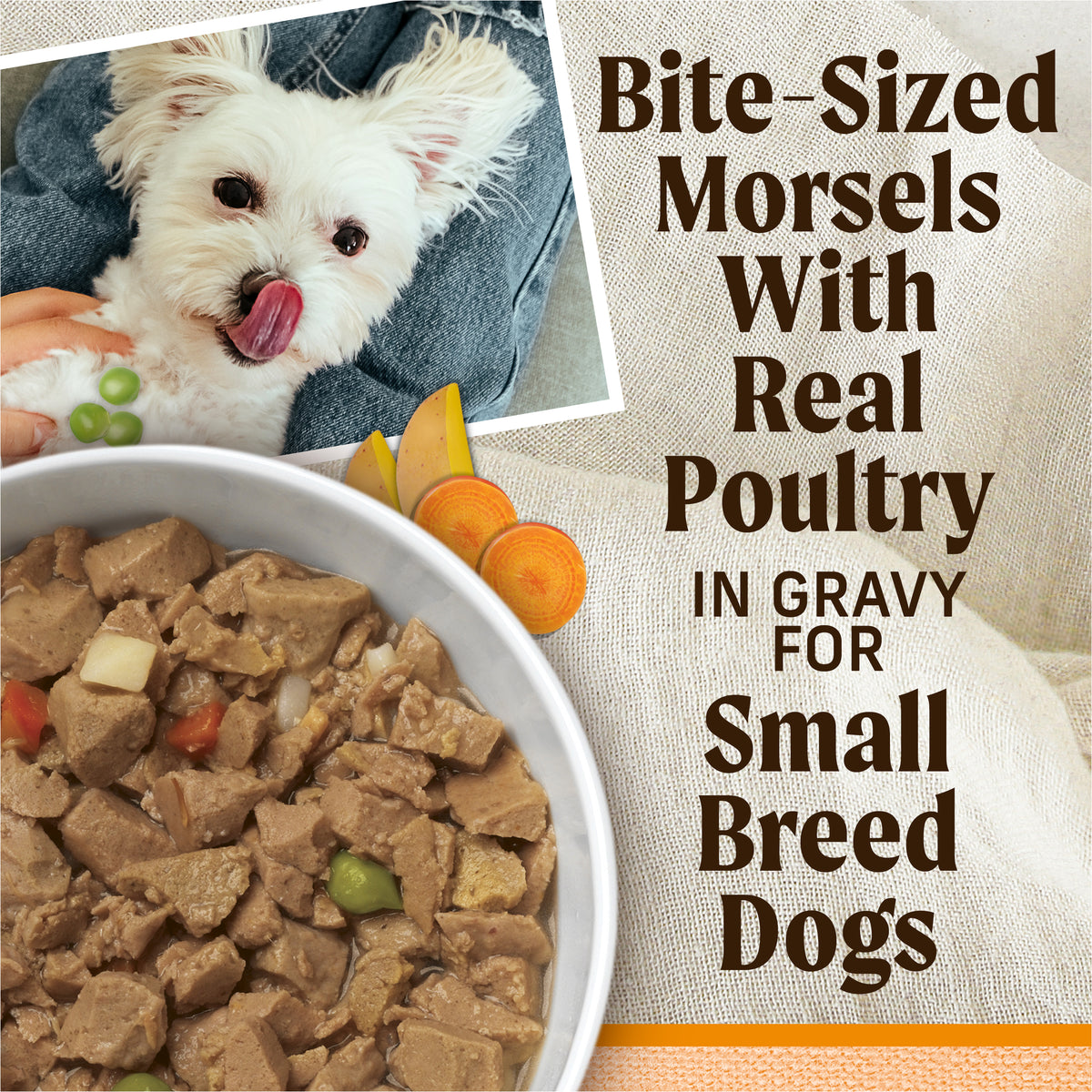 Merrick small breed lil plates petite pot pie 3.5 oz unpacked