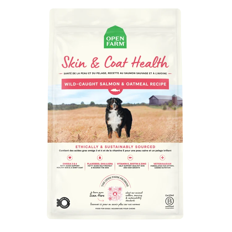 Open Farm Skin Coat Health Salmon Oatmeal 4LB