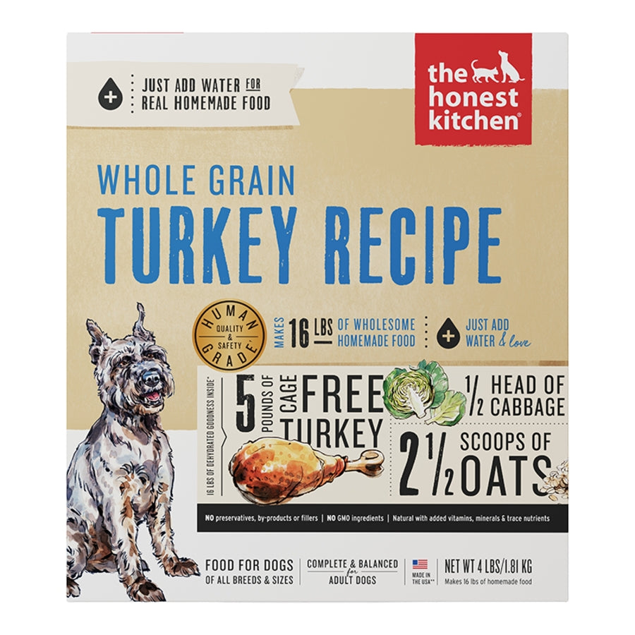 Honest Kitchen Turkey Whole Grain 4lb