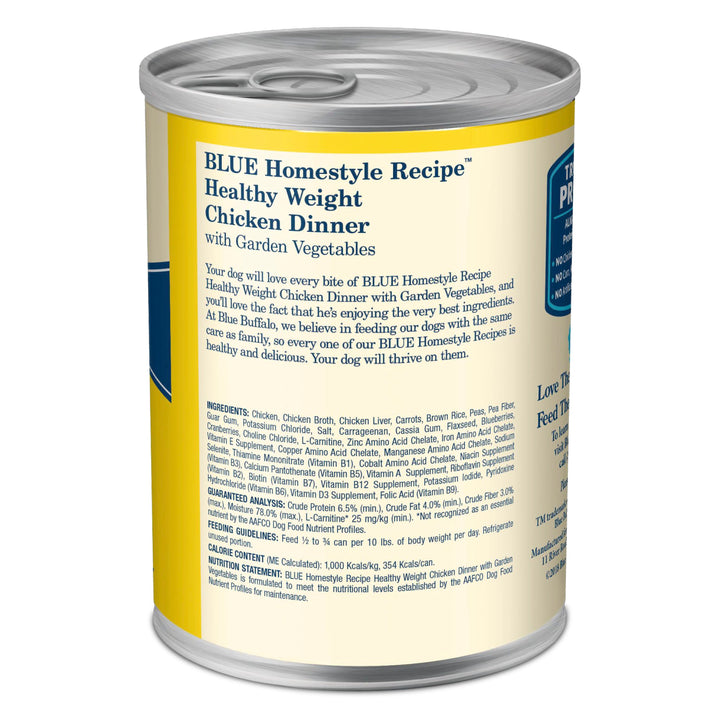 Blue Buffalo Healthy Weight Cans