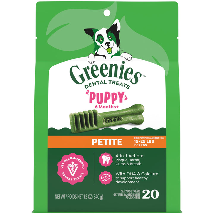 Greenies Dental Treats Puppy Petite 12oz