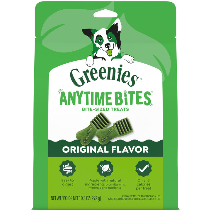 Greenies Anytime Bites BiteSize Dog Dental Treats Original