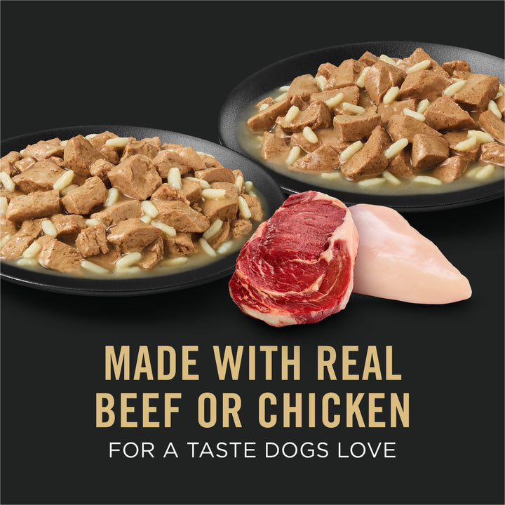 Pro Plan Variety Large Breed unpacked