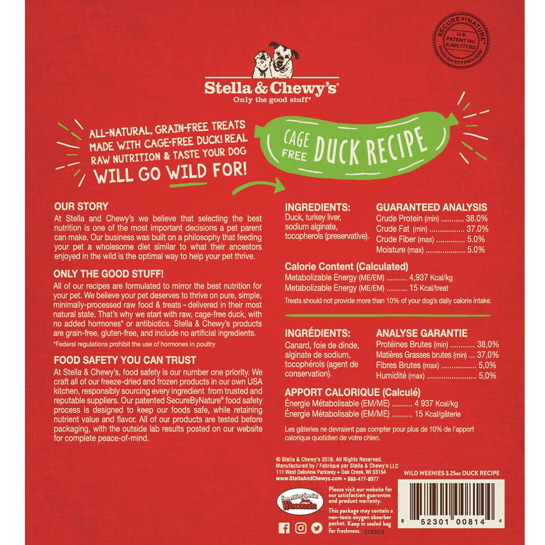 Wild Weenies Duck - 3.25 oz