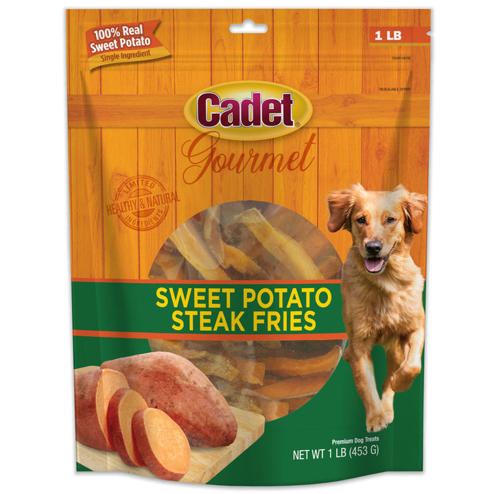 Cadet Gourmet Dog Sweet Potato Fries 1 Pound