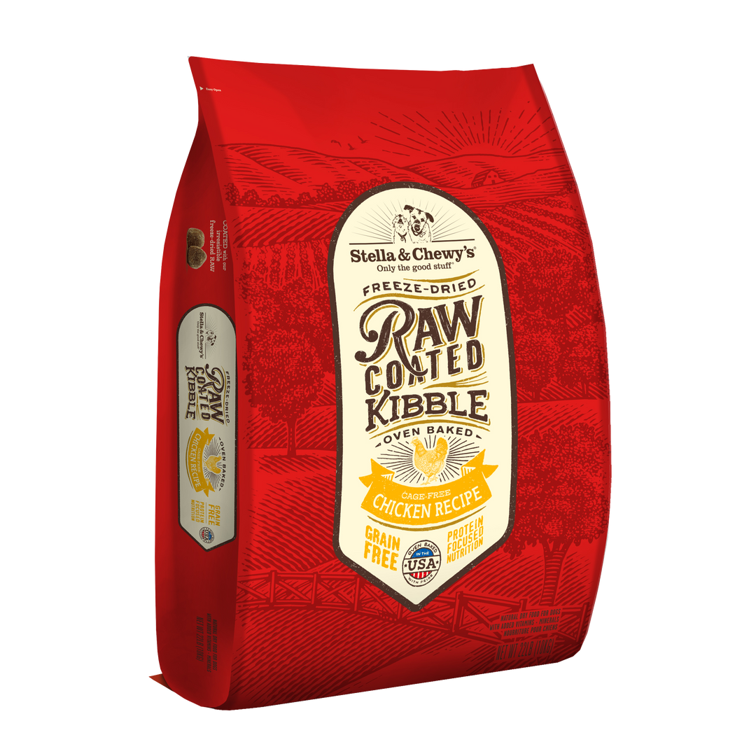 Kibble Raw Coated Chicken - 22 lb