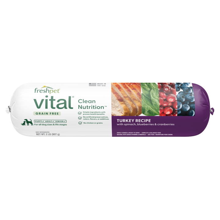 FreshPet Vital Grain Free Turkey 2lb