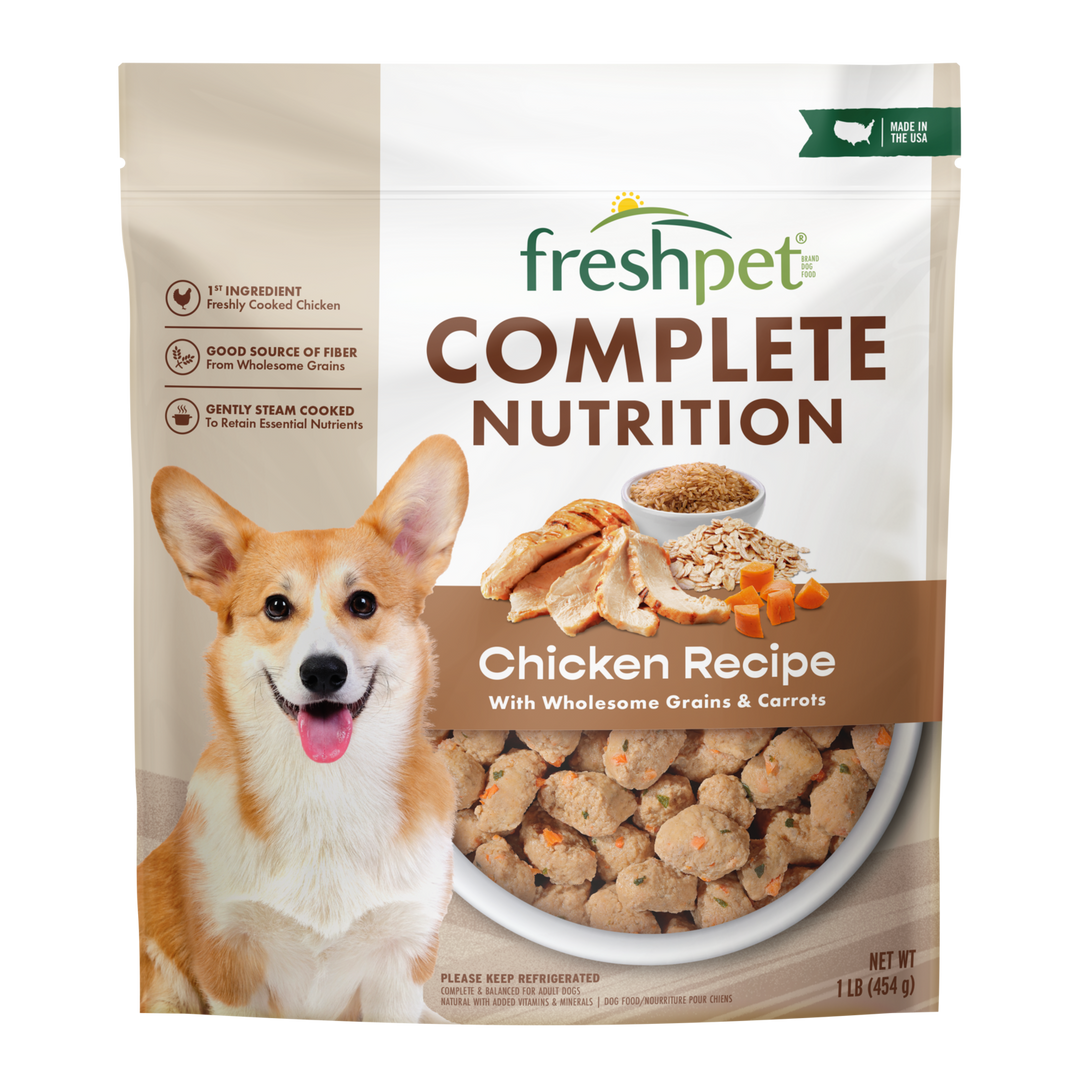FRESHPET DOG COMPLETE NUTRITION MEALS 1LB
