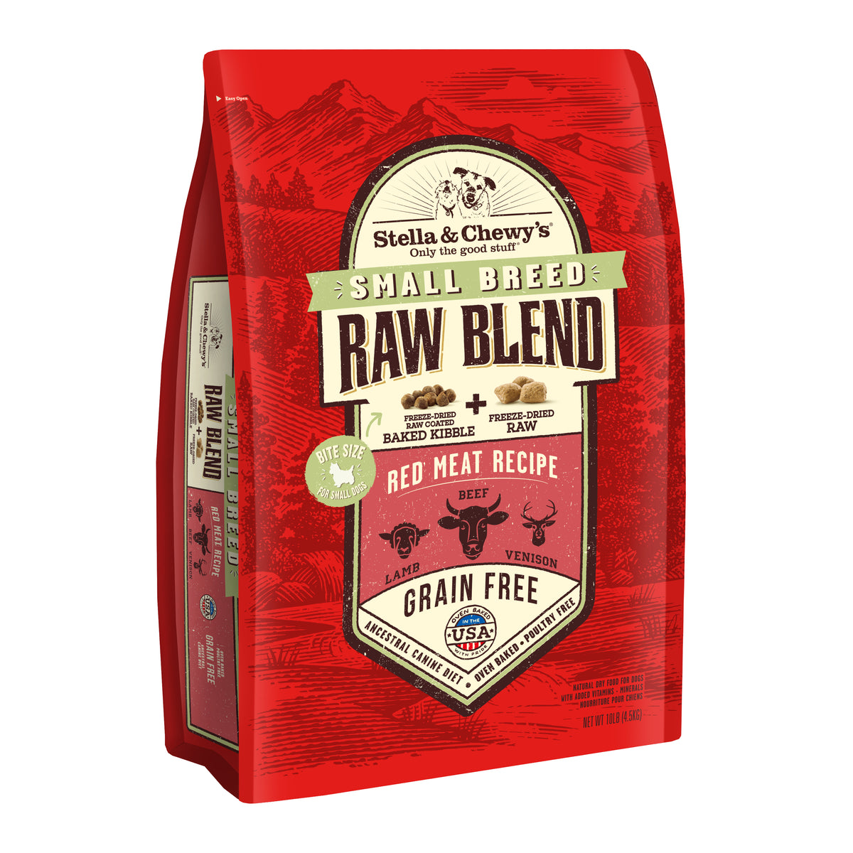 Kibble Raw Blend Red Meat Small Breed - 10 lb