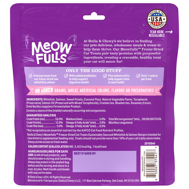 Meowfulls Whitefish &amp; Salmon - 1.5oz