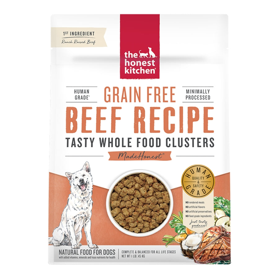 HONEST KITCHEN BEEF CLUSTERS 1LB