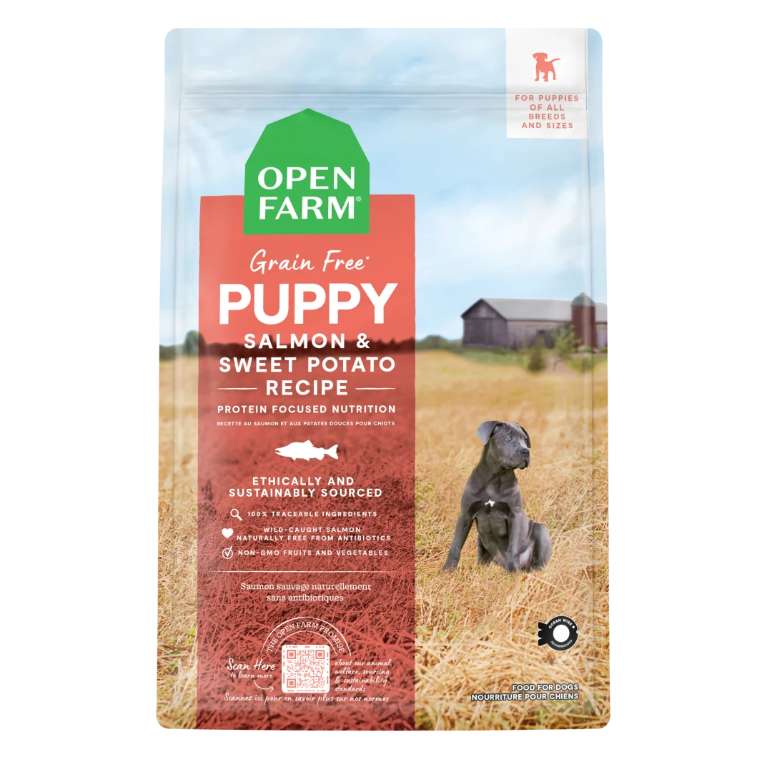 Open Farm Dog Dry Puppy Salmon And Sweet Potato 22LB