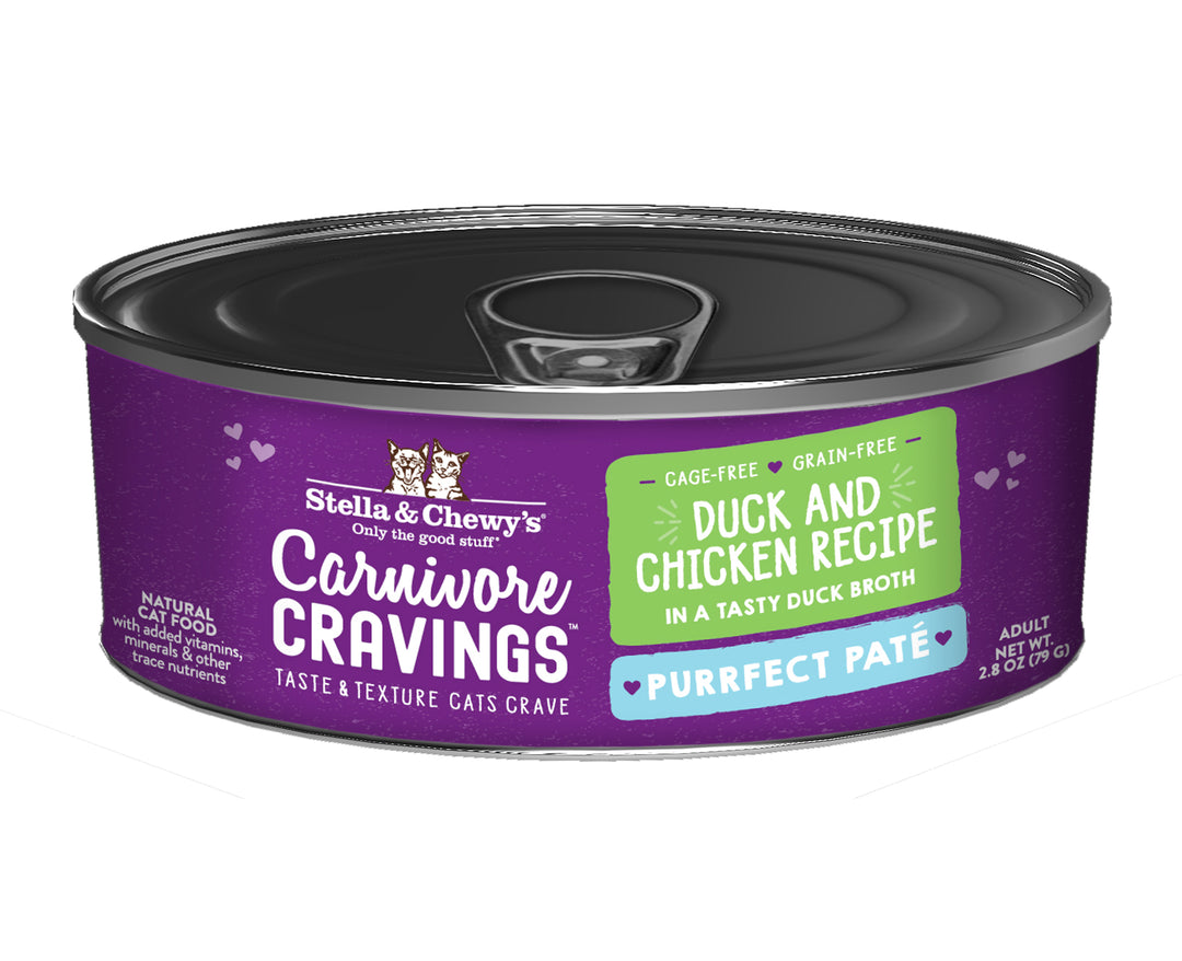 Carnivore Cravings Purrfect Pate Duck &amp; Chicken - 2.8 oz