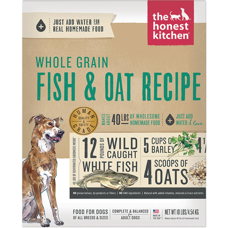 HONEST Kitchen Whole Grain FISH OAT  10LB