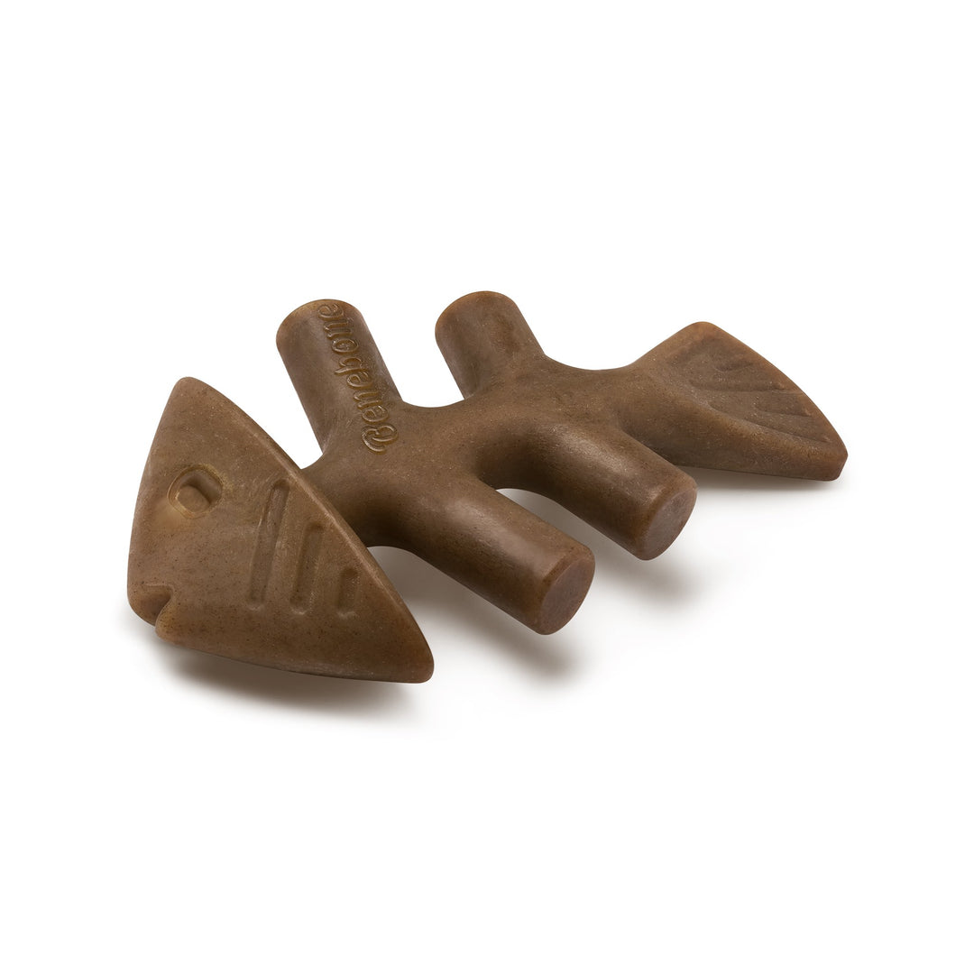 Benebone Fishbone Jack Salmon Medium