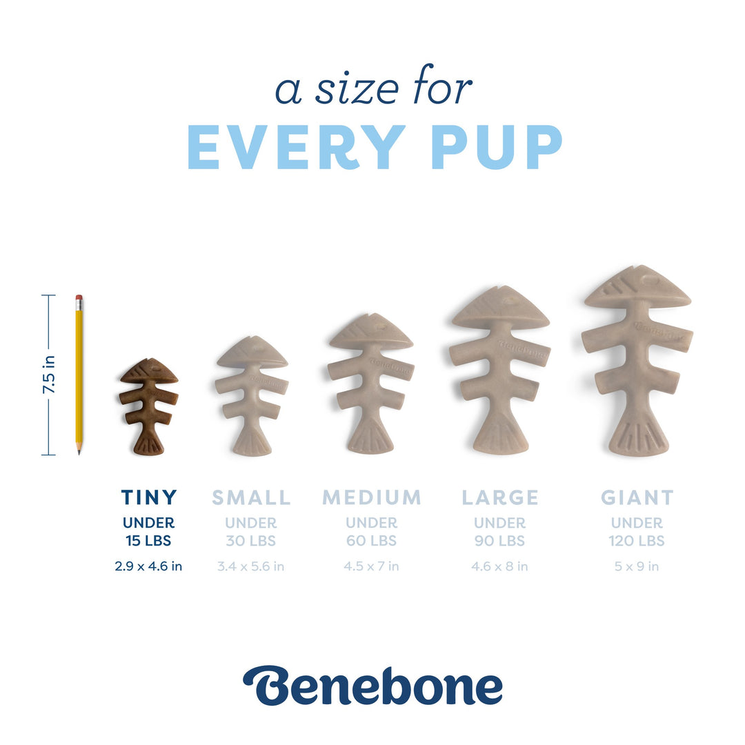 Benebone Puppy Fishbone 2 Pack