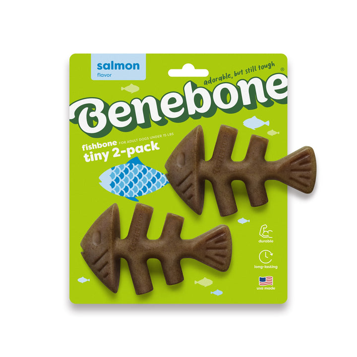 Benebone Tiny Fishbone 2pk
