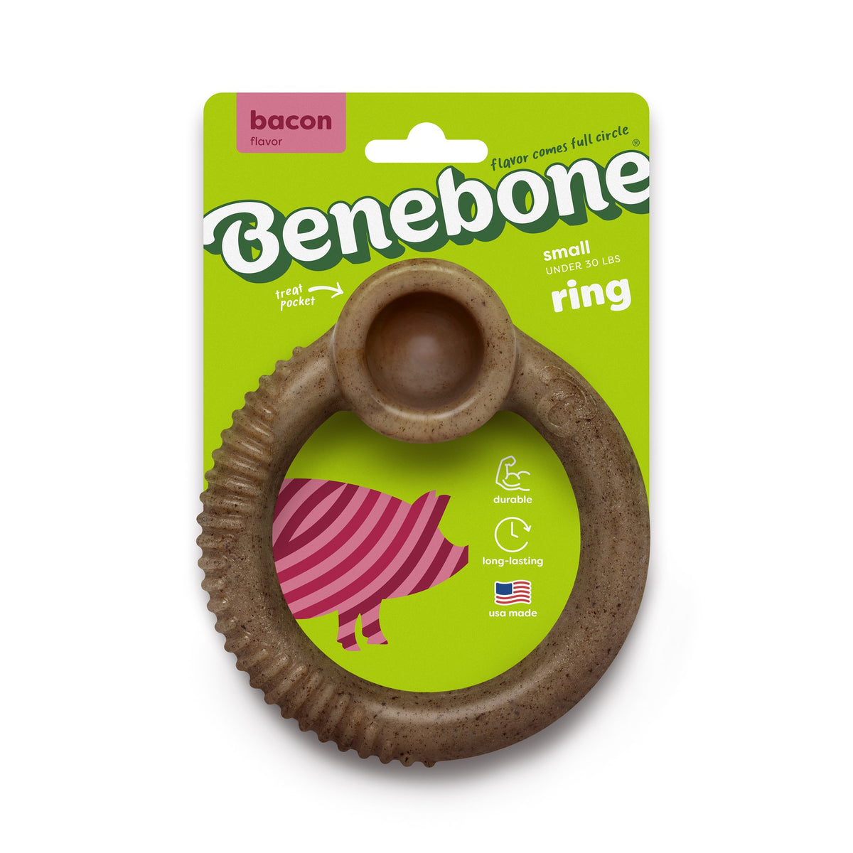 Benebone Bacon Ring Small