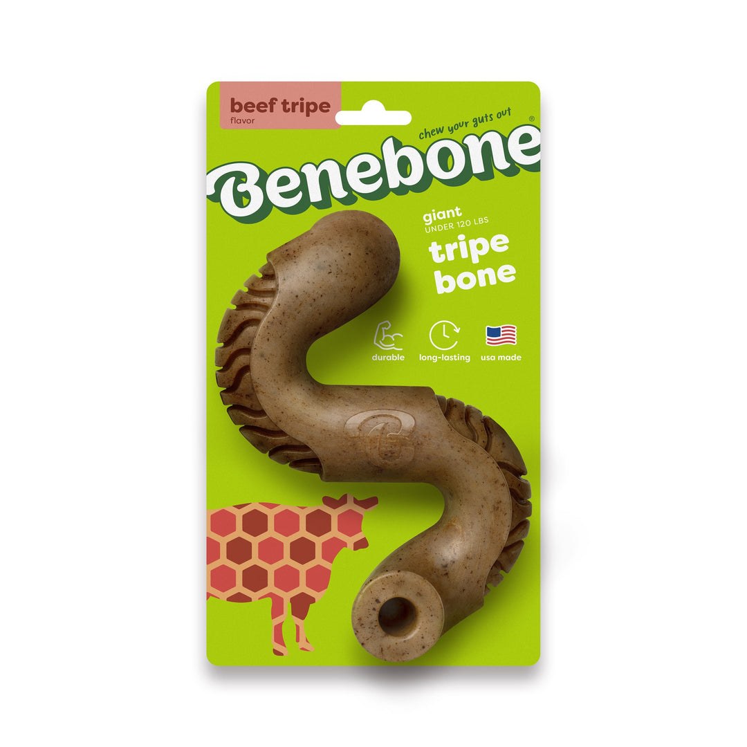 Benebone Dog Toy Tripe Bone Giant