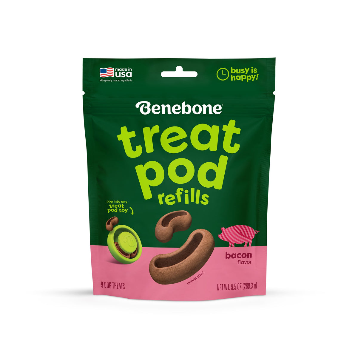 Benebone Dog Treat Pod Refill Bacon