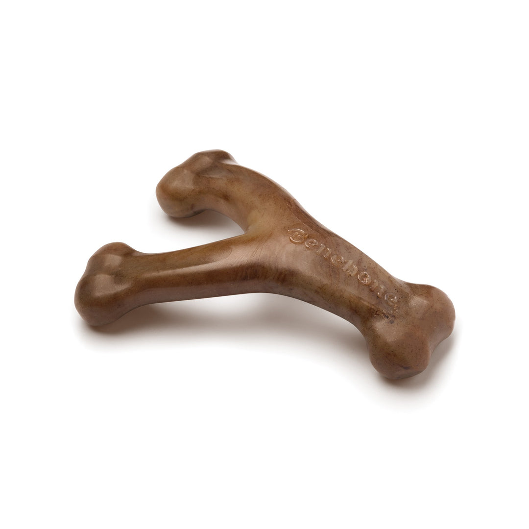 Benebone Bacon Flavored Wishbone Mini Chew Toy 2.9oz