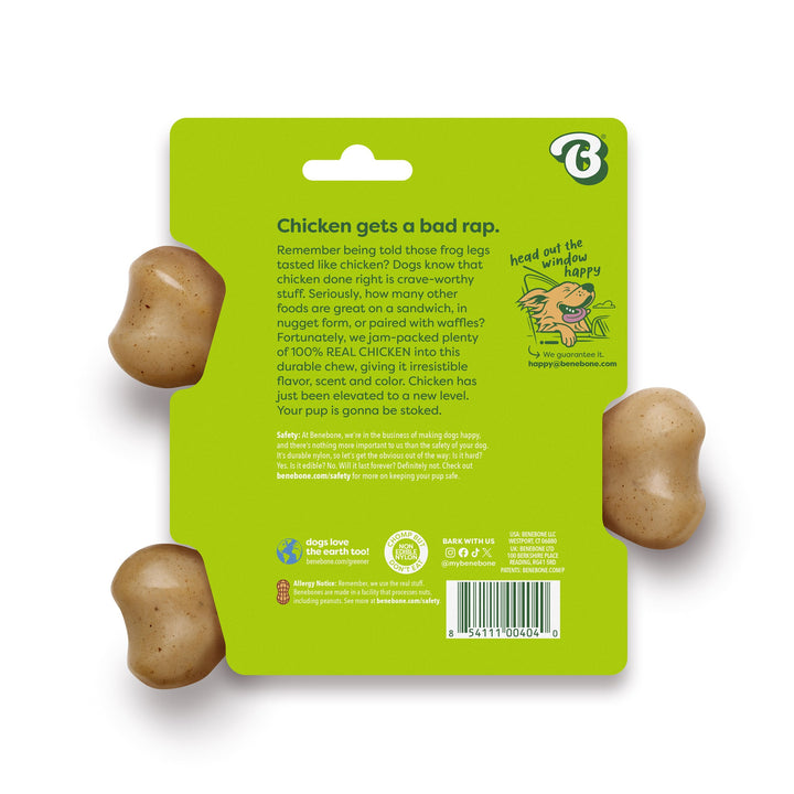 Benebone Chicken Flavored Wishbone Regular Chew Toy 5.4oz