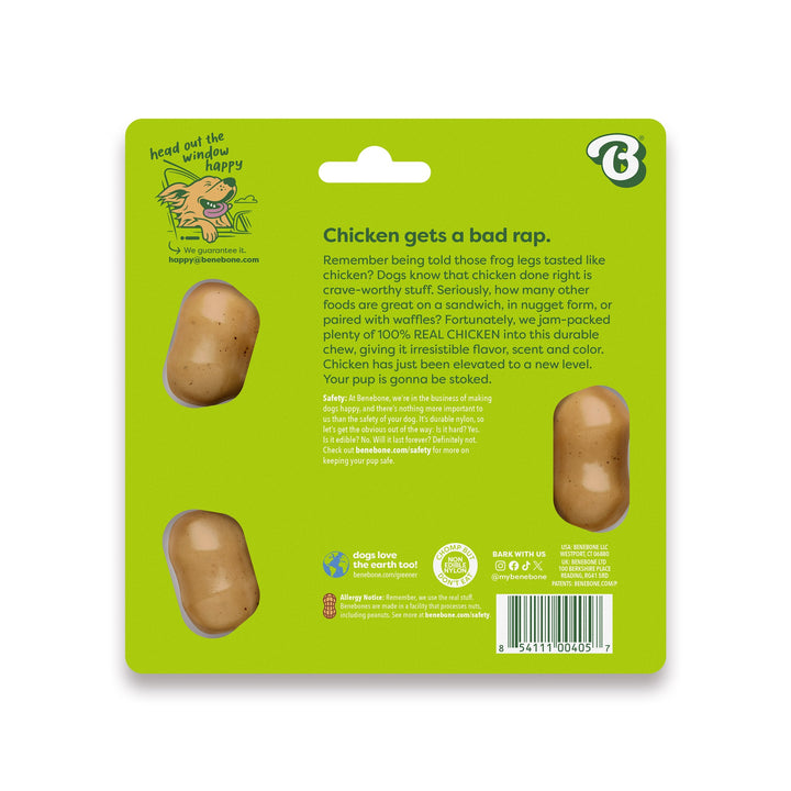 Benebone Chicken Flavored Wishbone Mini Chew Toy 2.9oz