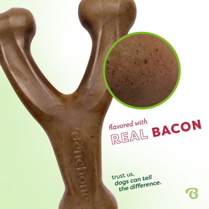 Benebone Wishbone Large Bacon